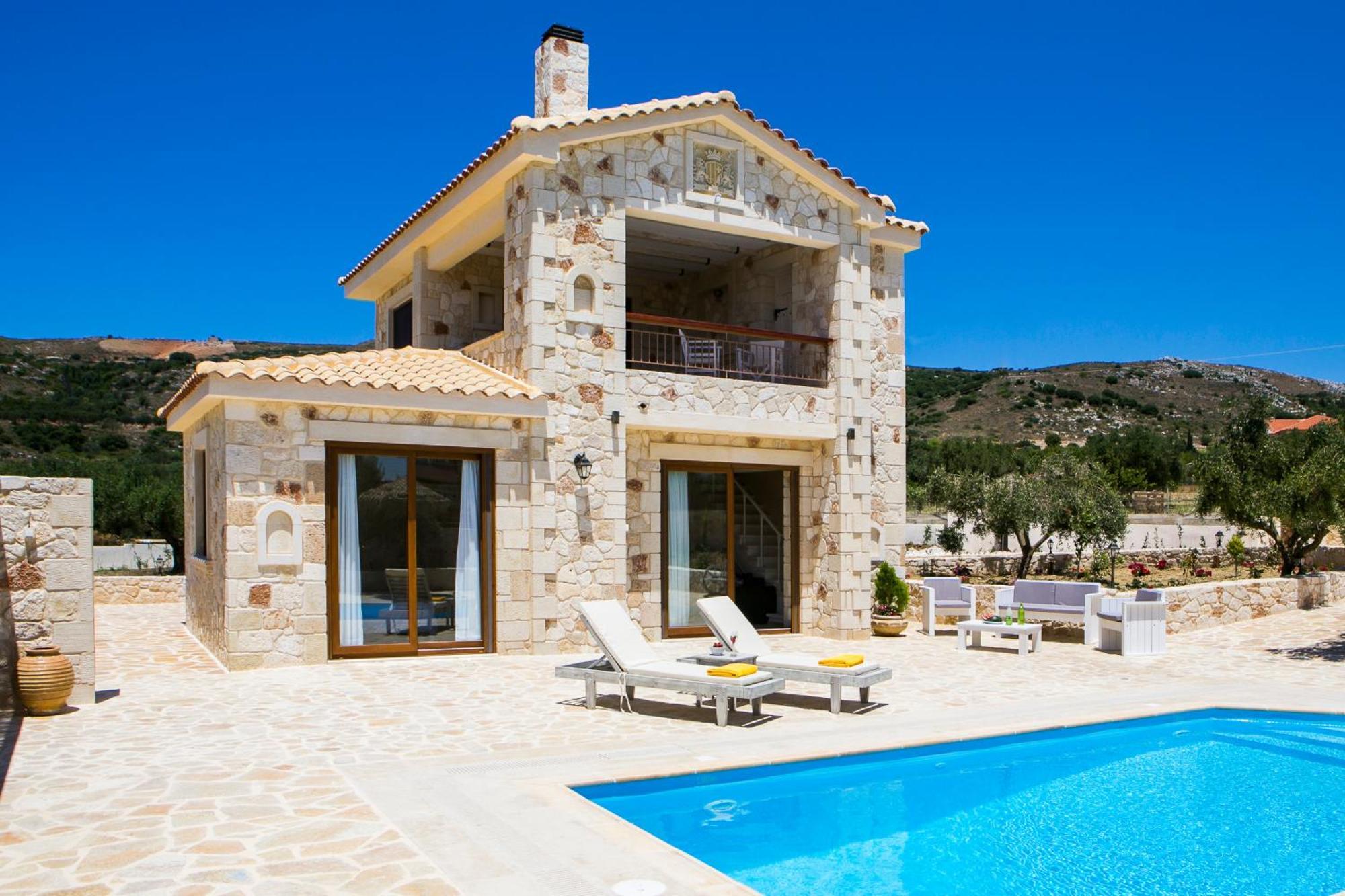 Villa Ydria Chavriáta Екстериор снимка