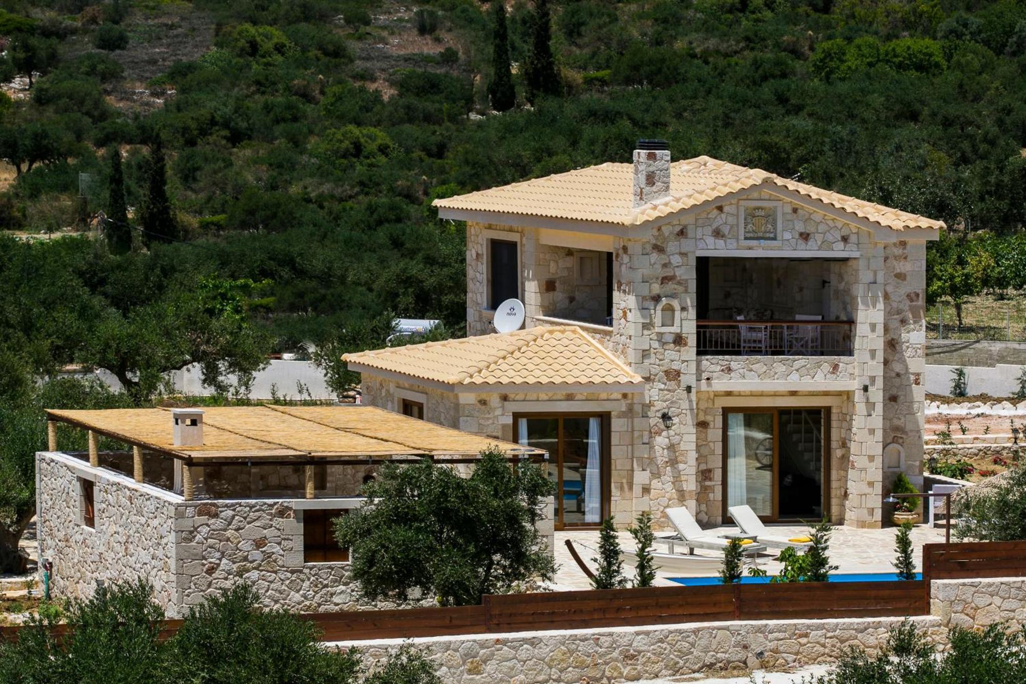 Villa Ydria Chavriáta Екстериор снимка